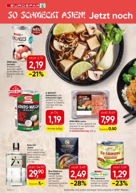 Titelbild des Prospekts von EUROSPAR OÖ