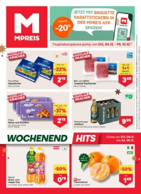 Titelbild des Prospekts von MPREIS Vorarlberg