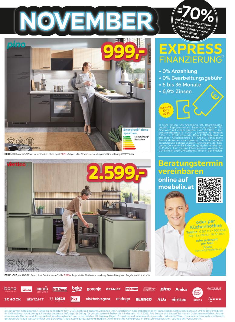 Prospekt von Möbelix