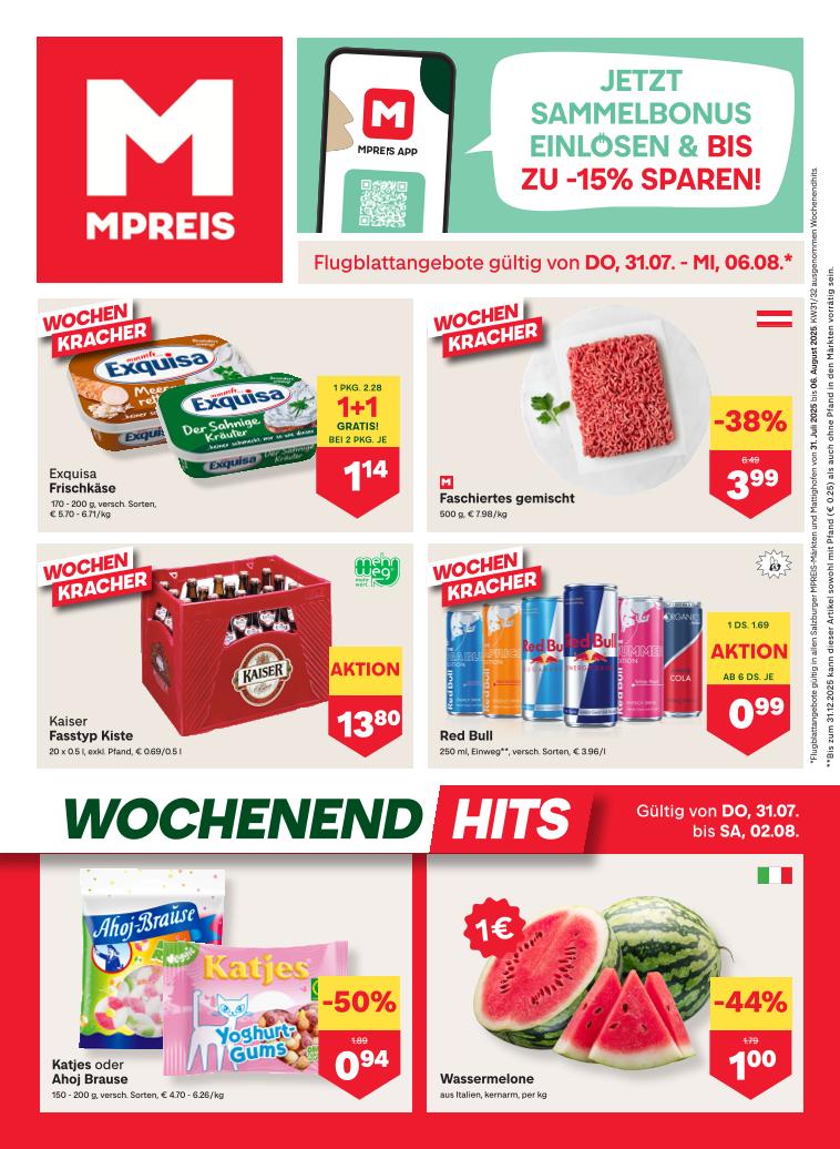Prospekt von MPREIS