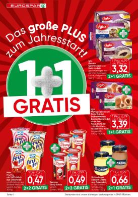 Titelbild des Prospekts von EUROSPAR W / NOE / BGLD