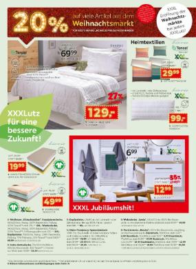 Titelbild des Prospekts von XXXLutz