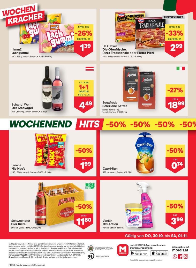 Prospekt von MPREIS