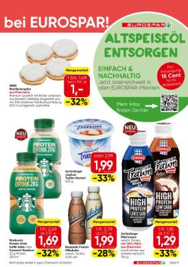 Titelbild des Prospekts von EUROSPAR VBG