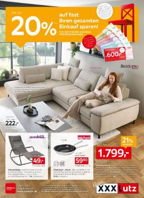 Titelbild des Prospekts von XXXLutz