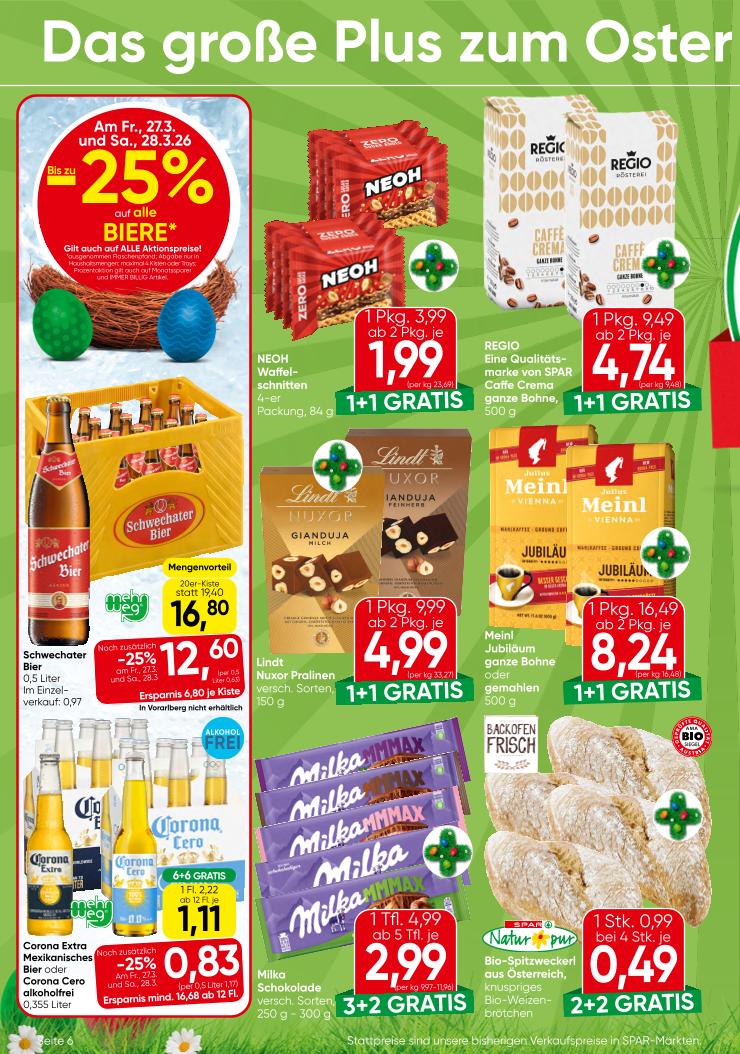 Prospekt von EUROSPAR