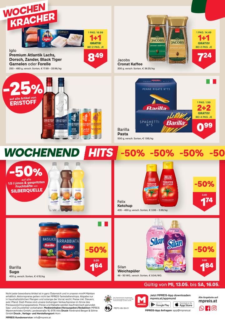 Prospekt von MPREIS