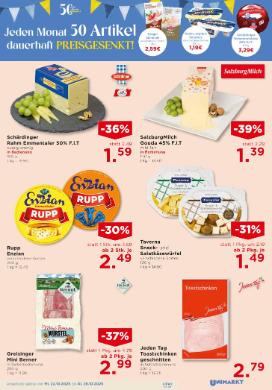Titelbild des Prospekts von Unimarkt
