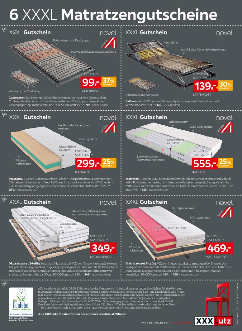 Prospekt von XXXLutz