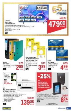 Titelbild des Prospekts von METRO PROFI