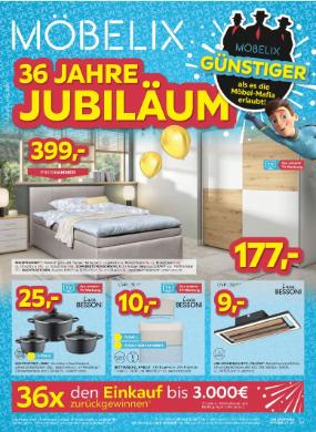 Titelbild des Prospekts von Möbelix