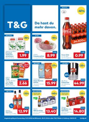 Titelbild des Prospekts von T&G Salzburg