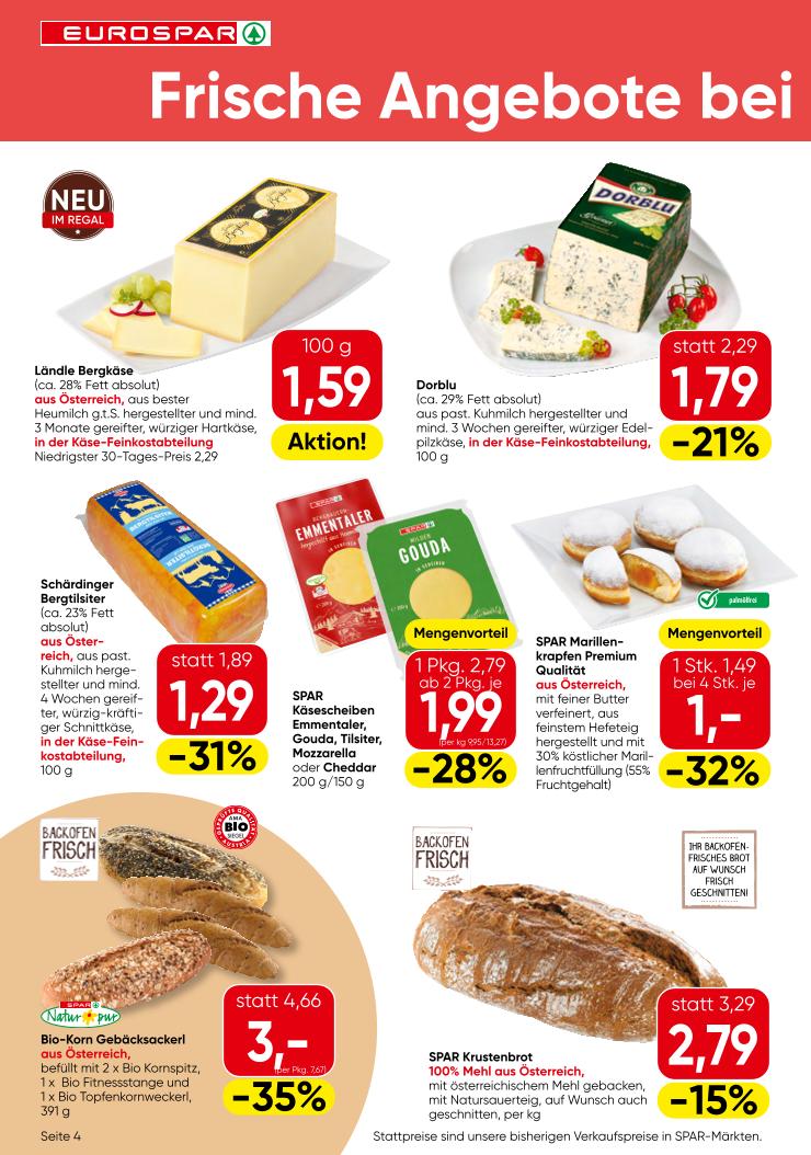 Prospekt von EUROSPAR