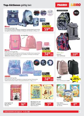 Titelbild des Prospekts von PAGRO & LIBRO