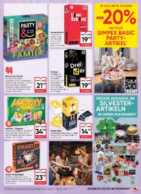 Titelbild des Prospekts von Maximarkt Bruck