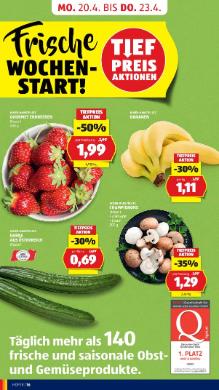 Titelbild des Prospekts von HOFER