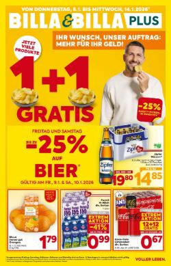 Titelbild des Prospekts von BILLA Oberösterreich