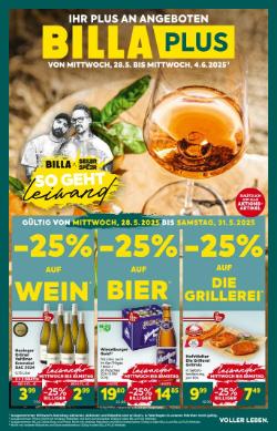 Titelbild des Prospekts von BILLA PLUS WIEN