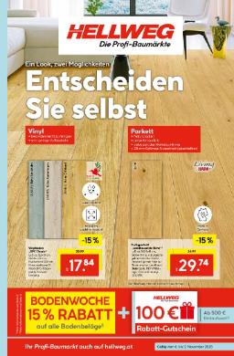 Titelbild des Prospekts von HELLWEG