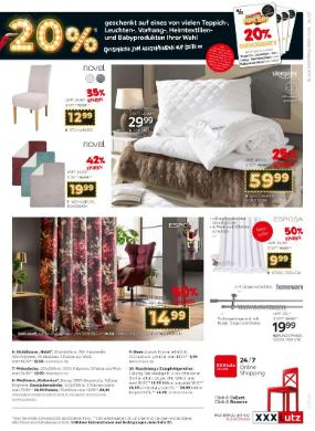 Titelbild des Prospekts von XXXLutz