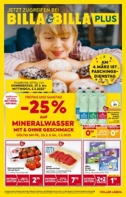 Titelbild des Prospekts von BILLA WIEN