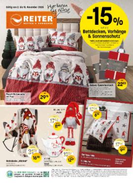 Titelbild des Prospekts von Betten Reiter