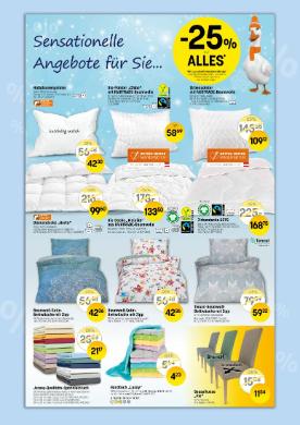 Titelbild des Prospekts von Betten Reiter