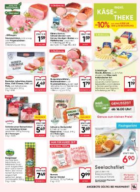 Titelbild des Prospekts von Maximarkt Wels