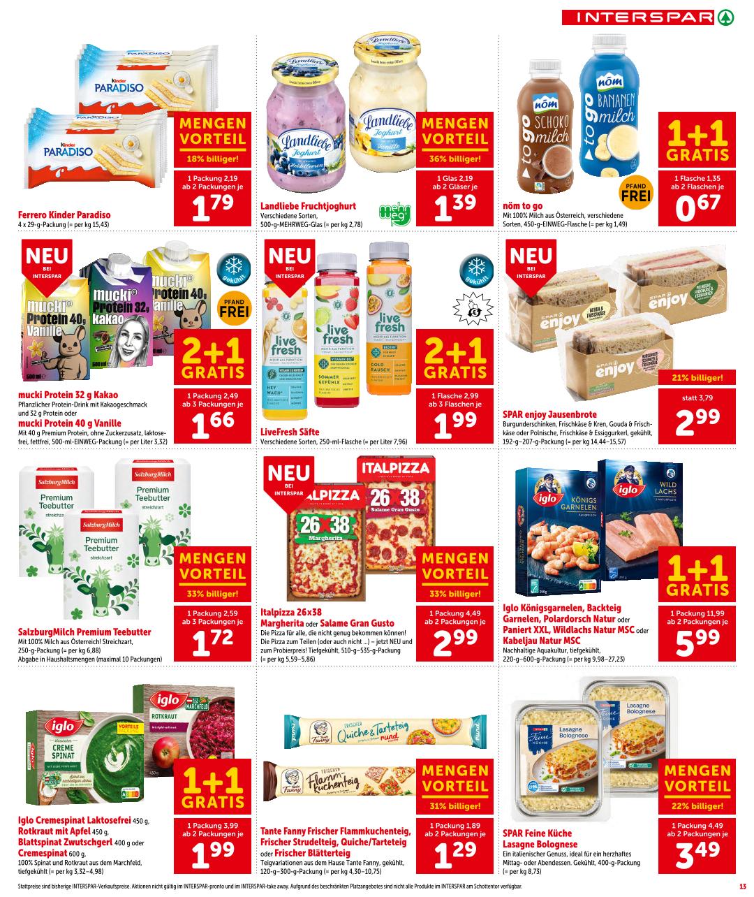 Prospekt von INTERSPAR