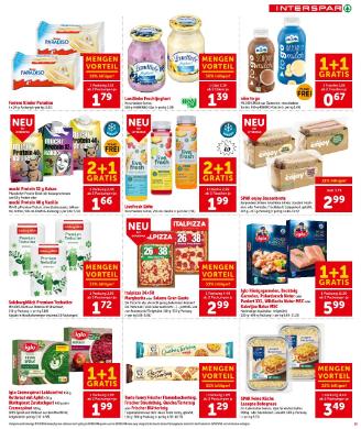 Titelbild des Prospekts von INTERSPAR SBG