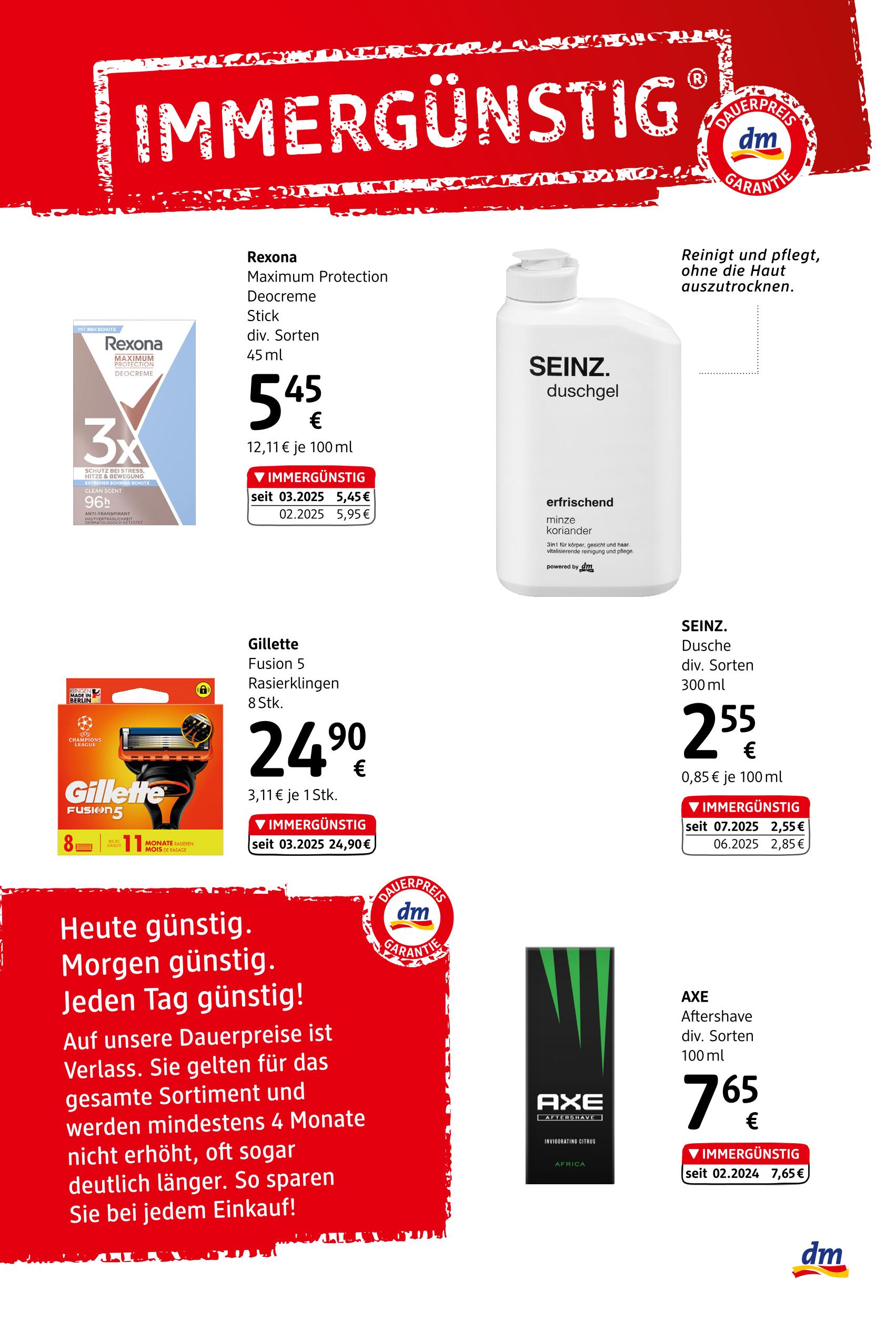 Prospekt von dm drogerie markt