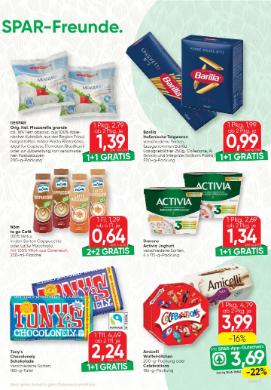Titelbild des Prospekts von SPAR Gourmet