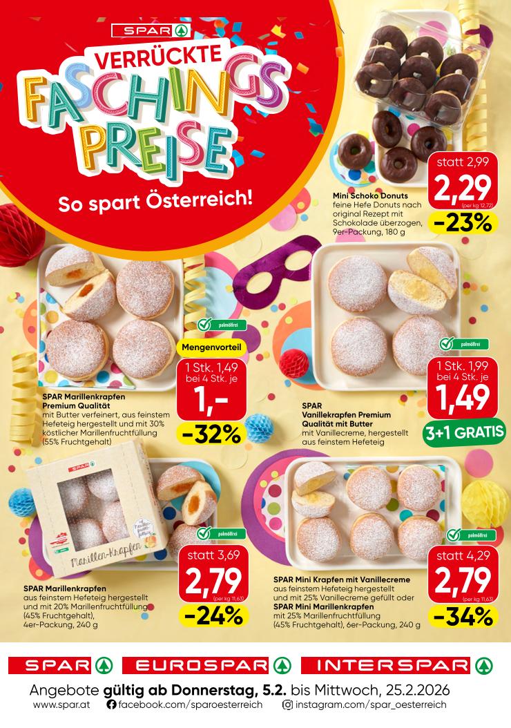 Prospekt von SPAR