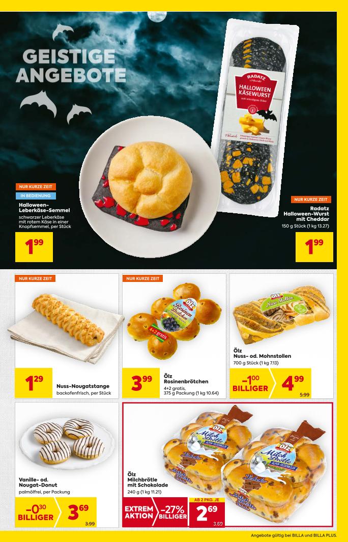 Prospekt von BILLA