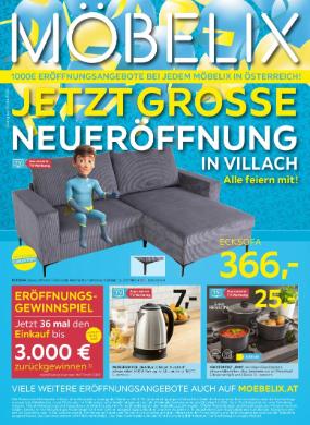 Titelbild des Prospekts von Möbelix
