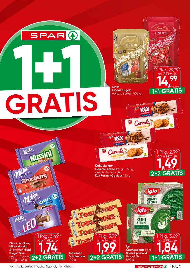 Prospekt von EUROSPAR
