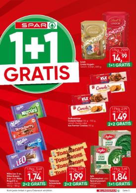 Titelbild des Prospekts von EUROSPAR W / NOE / BGLD