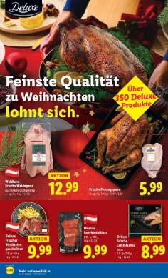 Titelbild des Prospekts von Lidl Österreich