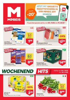 Titelbild des Prospekts von MPREIS Vorarlberg