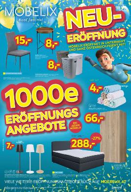 Titelbild des Prospekts von Möbelix