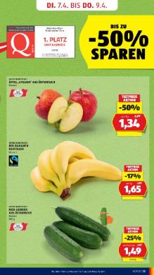 Titelbild des Prospekts von HOFER