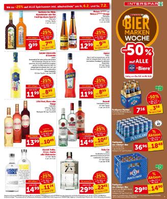 Titelbild des Prospekts von INTERSPAR KTN