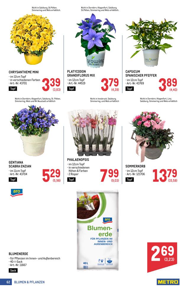 Prospekt von METRO