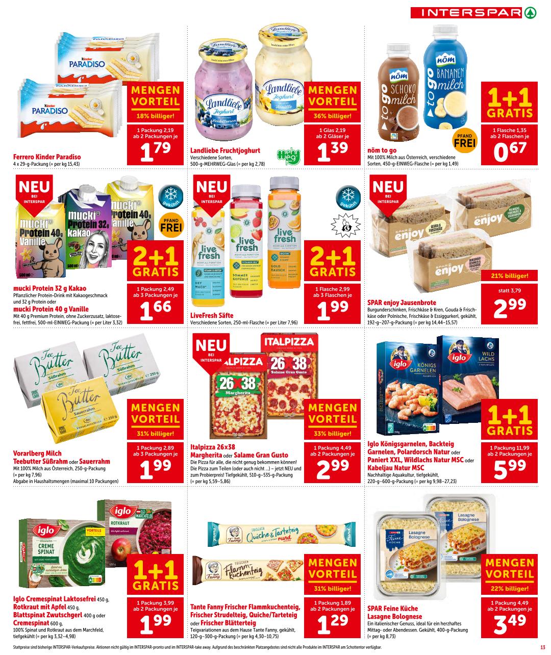 Prospekt von INTERSPAR