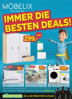 Titelbild des Prospekts von Möbelix