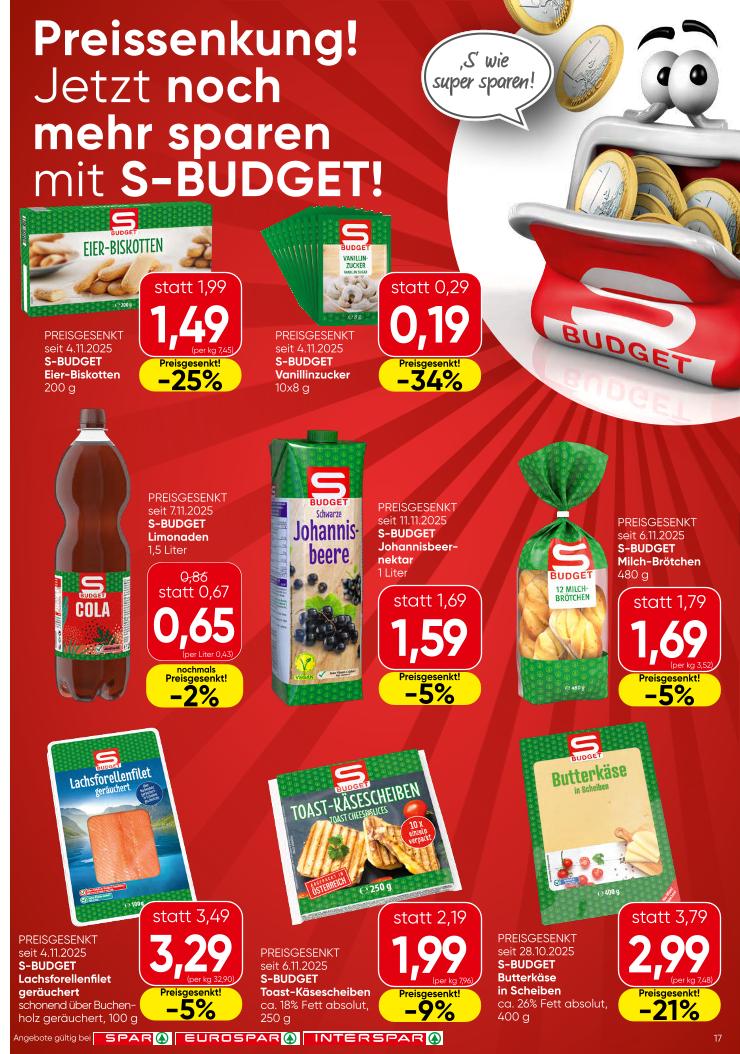 Prospekt von SPAR