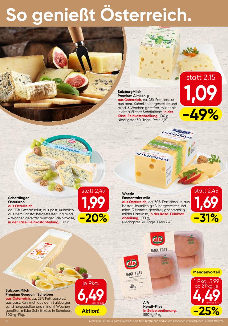 Prospekt von SPAR