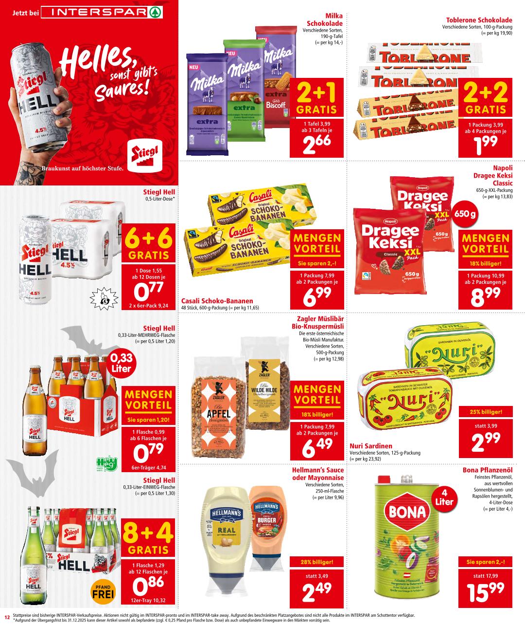 Prospekt von INTERSPAR