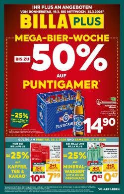 Titelbild des Prospekts von BILLA PLUS Steiermark