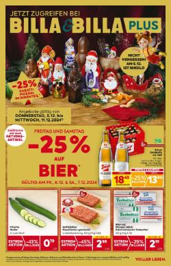 Titelbild des Prospekts von BILLA SBG